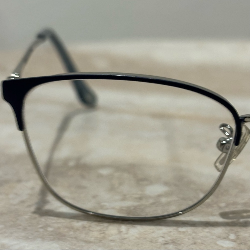 Coach HC5135 metal rounded squared half rimmed women’s eyeglasses - Picture 3 of 10